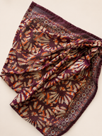 Maroon Printed 3 Piece Lawn Frock Suit